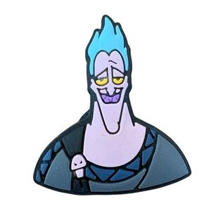 Hercules Villian Hades Croc Charm